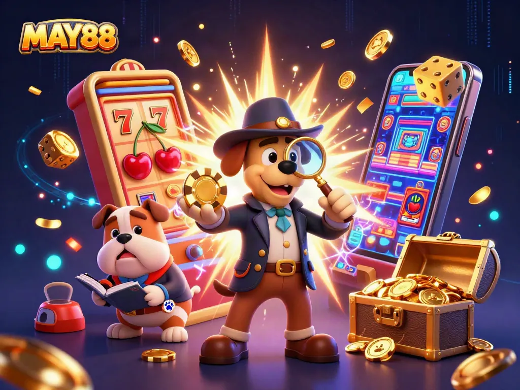 Play the thrilling games at MAY88, where excitement of jackpots and high betting stakes await!