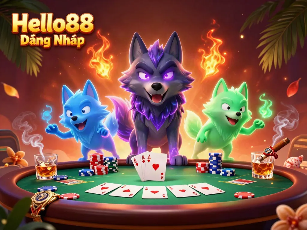 Participate in exciting games with Hello88 Đăng Nhập featuring dramatic poker elements.