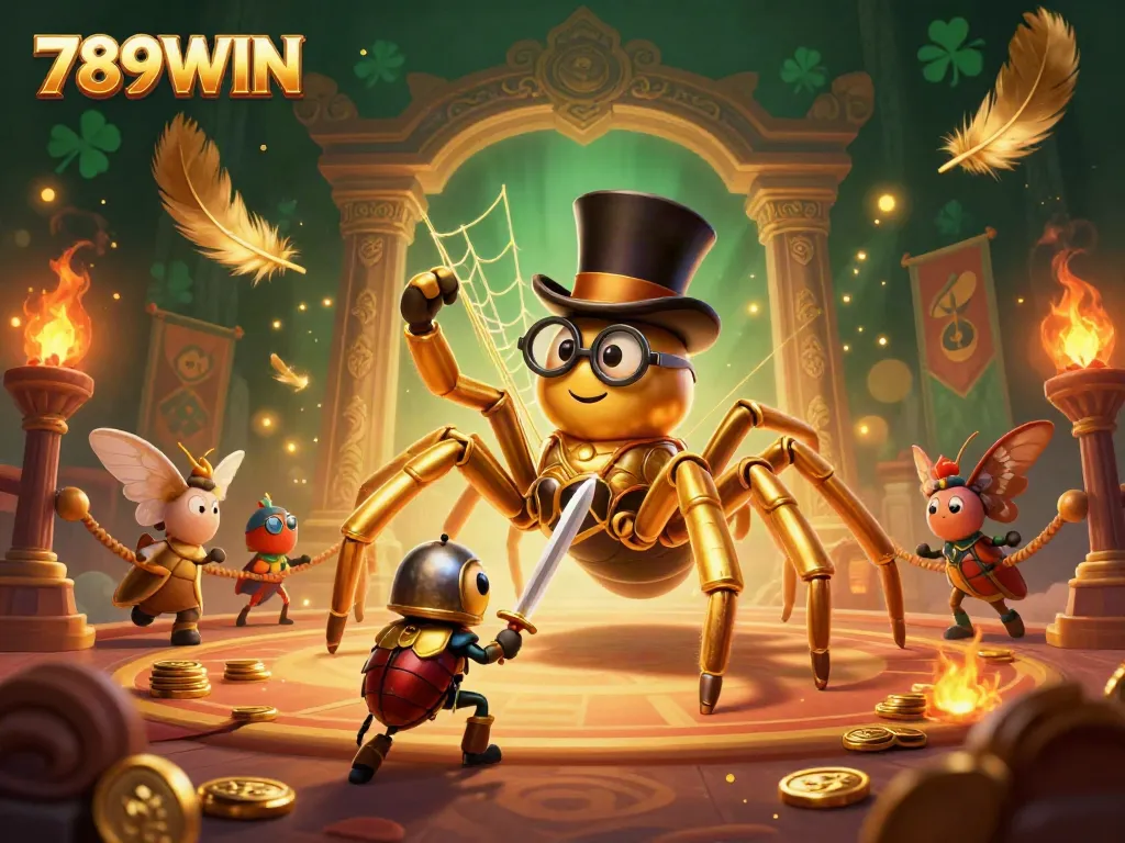 Engage in thrilling gameplay and winning opportunities at 789WIN, featuring an immersive casino scene.