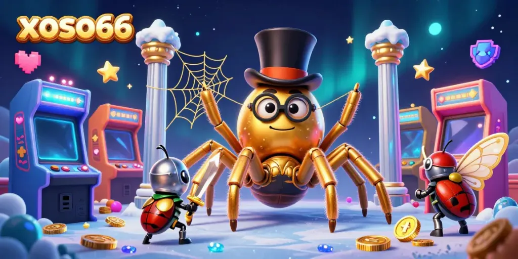 xoso66 bringing excitement to online gaming with vibrant characters and dynamic casino elements.